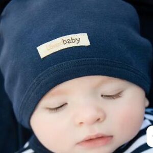 L’oved Organic Navy Baby Hat